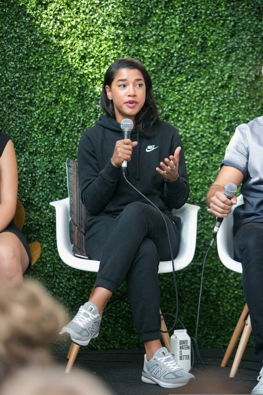 Me speaking at an event at my workplace here in Finland.